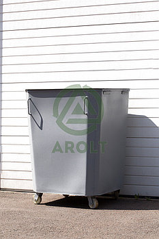 Мусорный контейнер МЕТАЛЛ 2ММ 0.75 куба (с НДС%)  на колесах