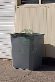 Мусорный контейнер 0.75 куба (с НДС%) толщина 2 мм без колес без крышки