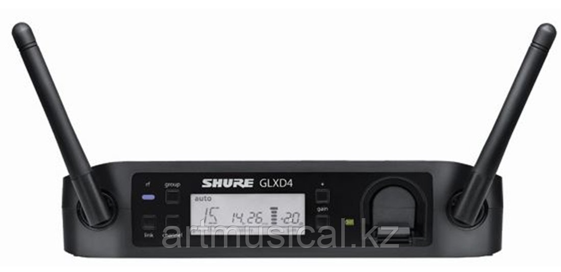 SHURE GLXD24E/SM58-Z2 Цифровая радиосистема GLX-D с ручным микрофоном SM58 - фото 2 - id-p108222063