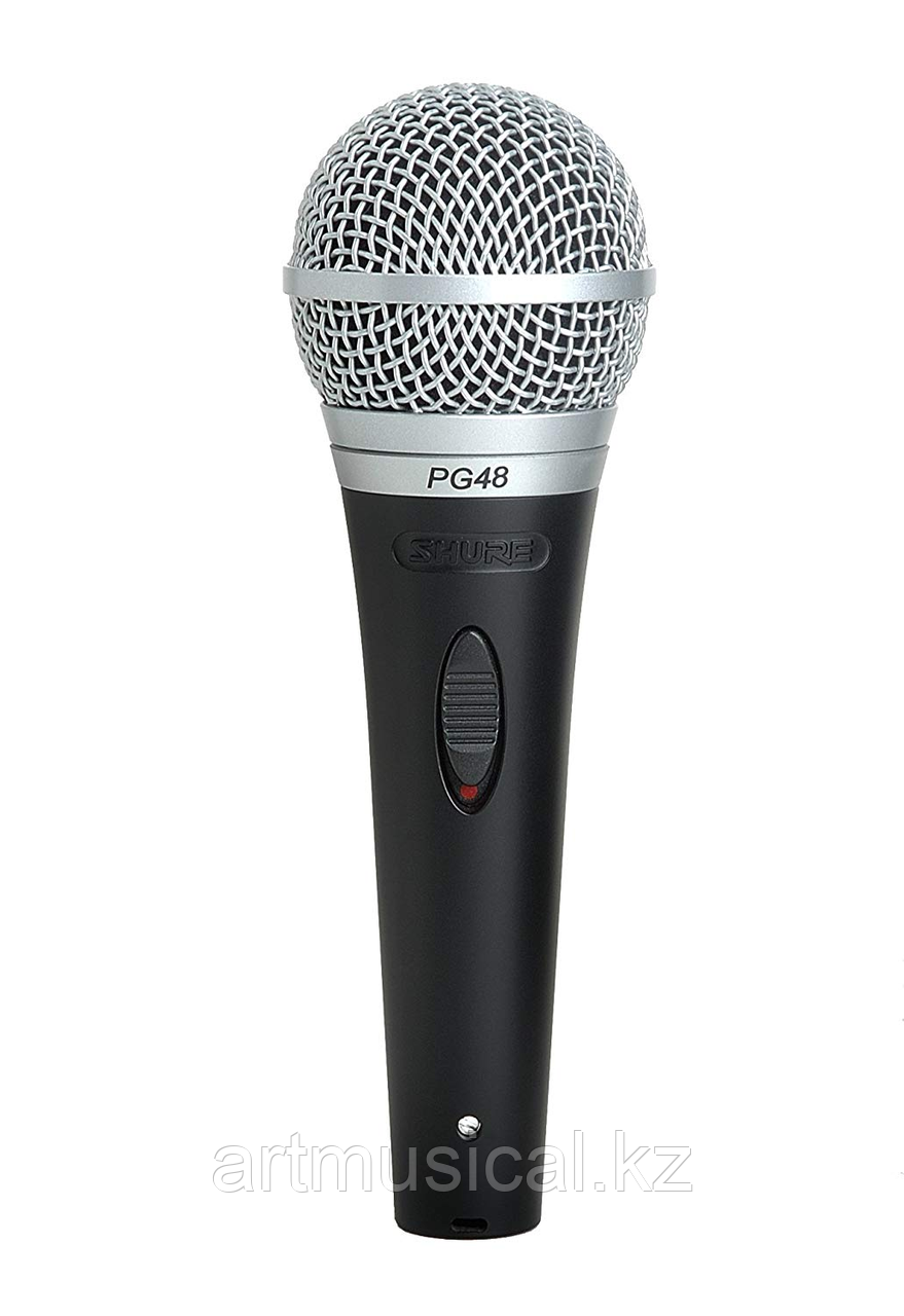 SHURE PG48-QTR-B Кардиоидный динамический вокальный микрофон - фото 1 - id-p108222088