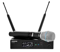 SHURE QLXD24E/B87A-H51 Цифровая вокальная радиосистема QLXD с ручным передатчиком BETA58 - фото 1 - id-p108224223