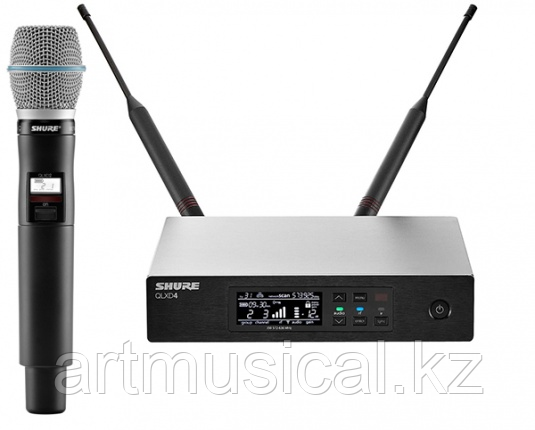 SHURE QLXD24E/B87C-H51 Цифровая вокальная радиосистема QLXD с ручным передатчиком BETA87С