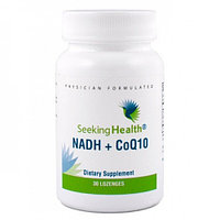 NADH + CoQ10 - 30 леденцов, Seeking health