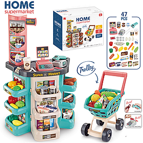 Детский игровой набор Супермаркет Home 47 акс