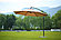 Зонт уличный круглый MIAMi (D-3м), Бежевый c утяжелителями, фото 6