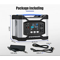 Портативная зарядная станция ATEM POWER AP500X