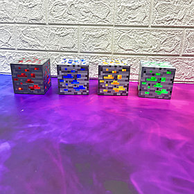 Светильник кубик руды Minecraft (в ассортименте )