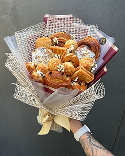 Букет из выпечки к чаю