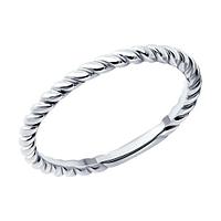 Кольцо из серебра - размер 16