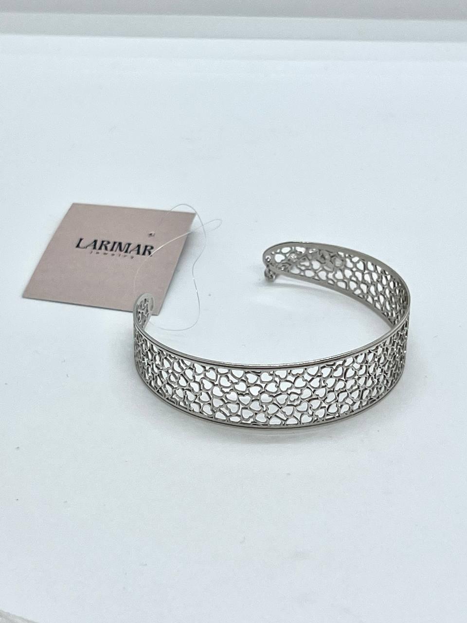 Браслет / ажур, сердце ( пр. Абая 141 ), фото 1