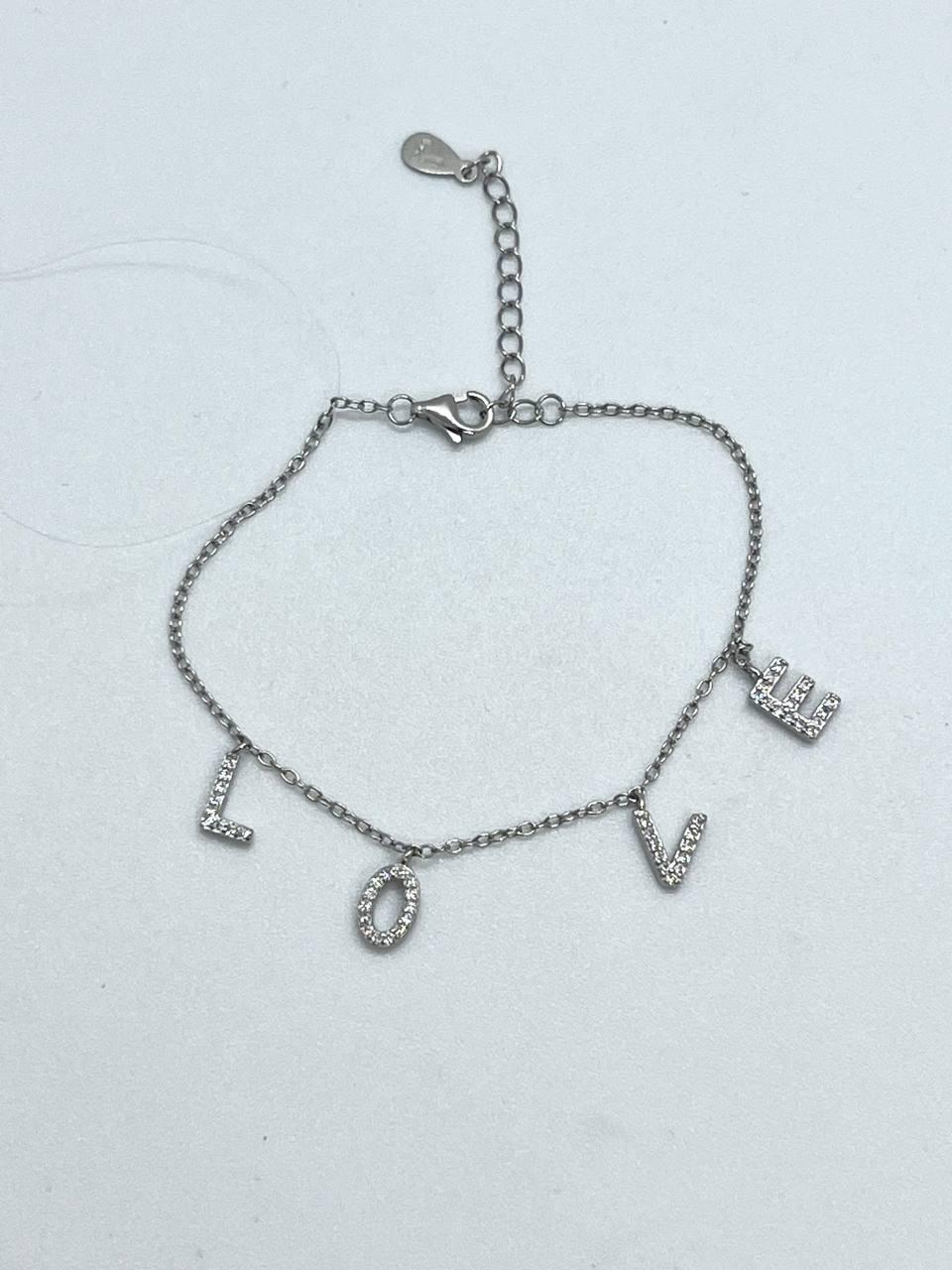 Браслет "LOVE"  16-20 см ( пр. Абая 141 )