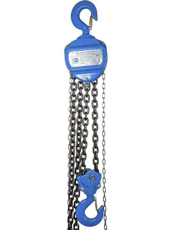 Таль ручная шестеренная TOR ТРШ C 5ТХ6M (модель G), фото 1