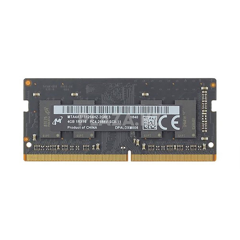 Оперативная память SO-DIMM 4GB DDR4 Micron MTA4AF51264HZ-2G3B2 для iMac - фото 1 - id-p108230871