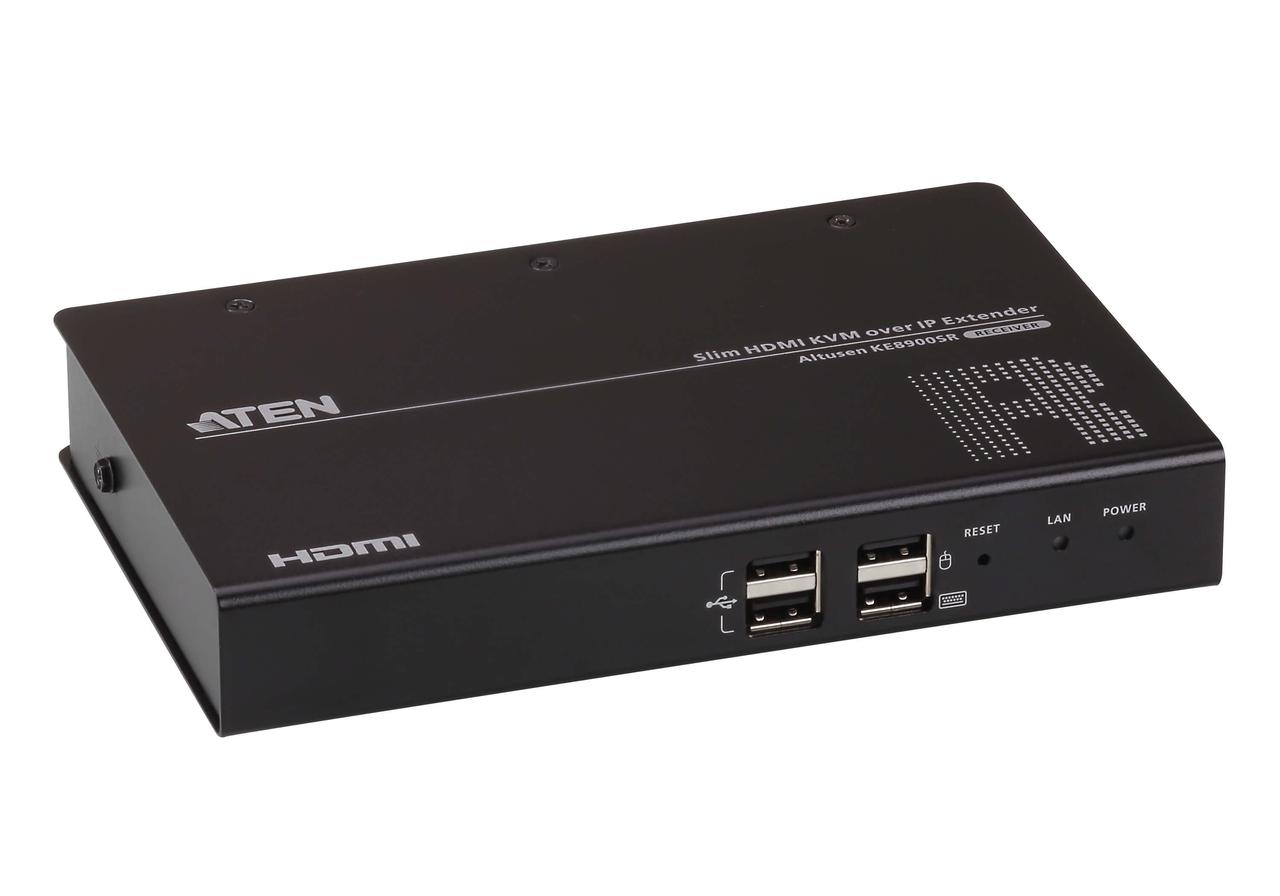 Компактный приемник для KVM-удлинителя с доступом по IP и поддержкой одного HDMI-дисплея KE8900SR ATEN - фото 3 - id-p108232238