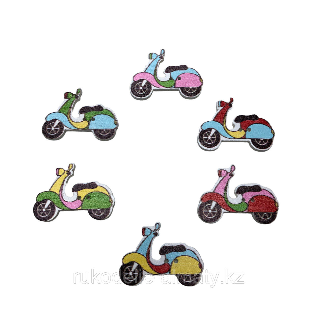 Декоративные пуговицы для творчества мотоцикл - фото 3 - id-p108232305