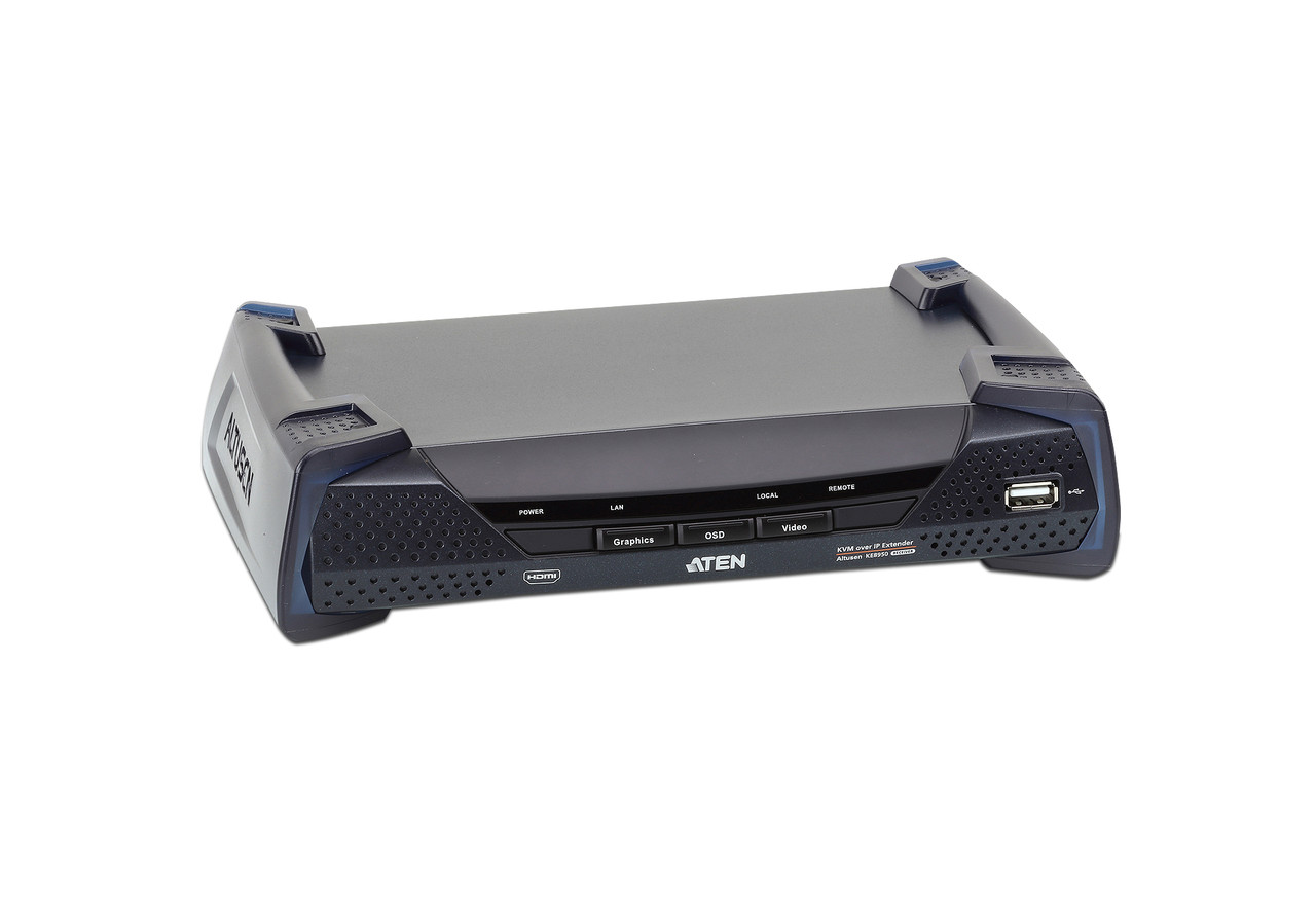 HDMI KVM-удлинитель с доступом по IP и поддержкой 4K (приемник) KE8950R ATEN - фото 3 - id-p108232304