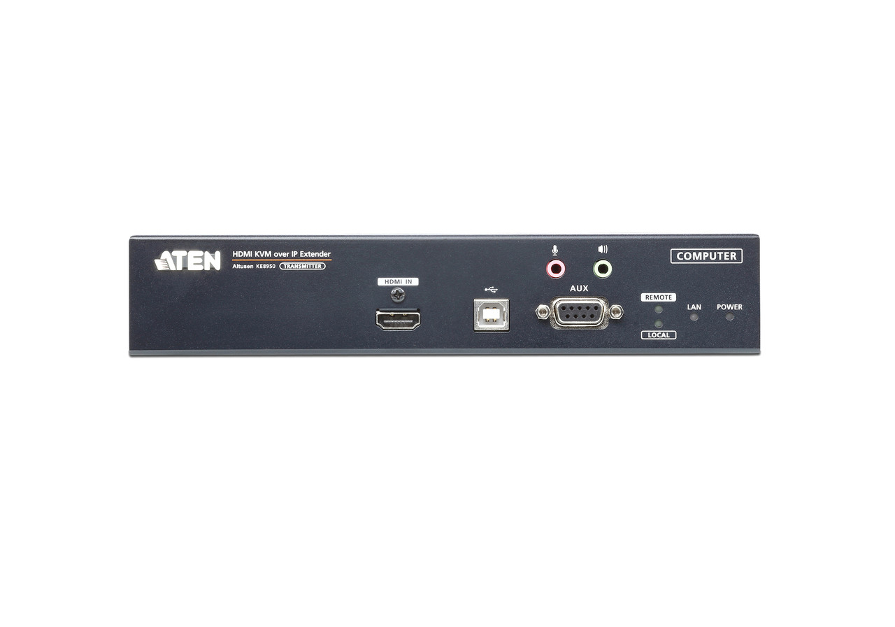 HDMI KVM-удлинитель с доступом по IP и поддержкой 4K (передатчик) KE8950T ATEN - фото 2 - id-p108232424