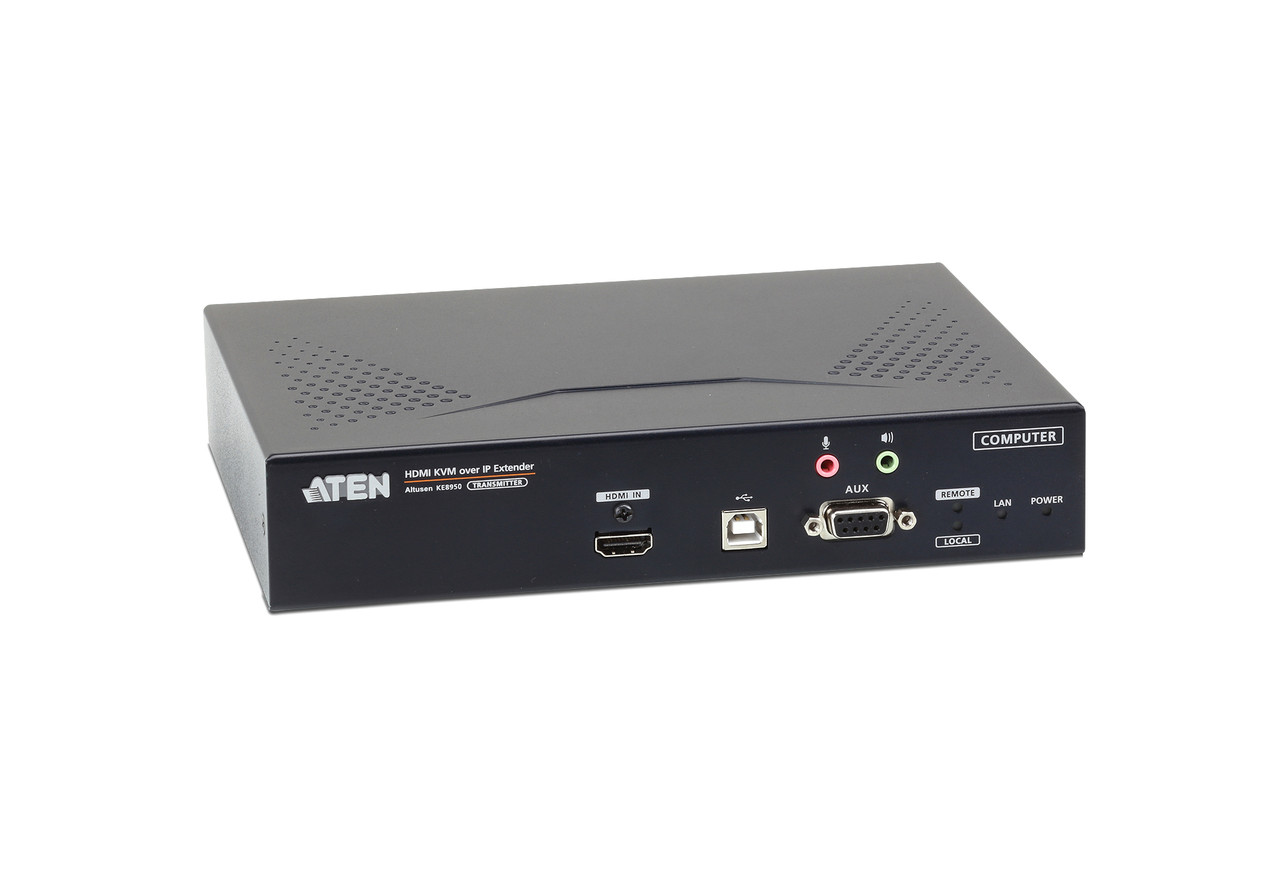 HDMI KVM-удлинитель с доступом по IP и поддержкой 4K (передатчик) KE8950T ATEN - фото 3 - id-p108232424