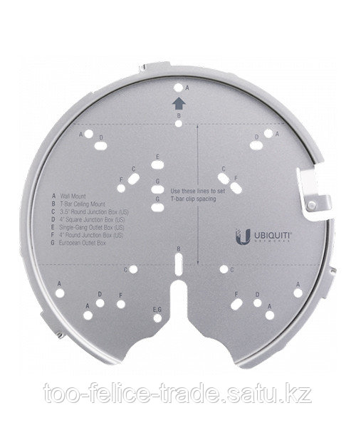 Монтажная пластина Ubiquiti UniFi Professional Mounting System - фото 1 - id-p108012916