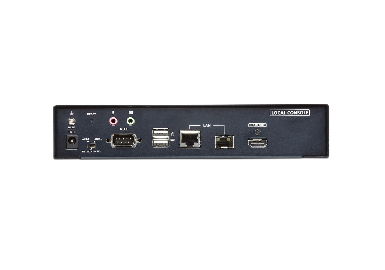HDMI KVM-удлинитель с доступом по IP, поддержкой 4K и PoE (передатчик) KE8952T ATEN - фото 4 - id-p108232512