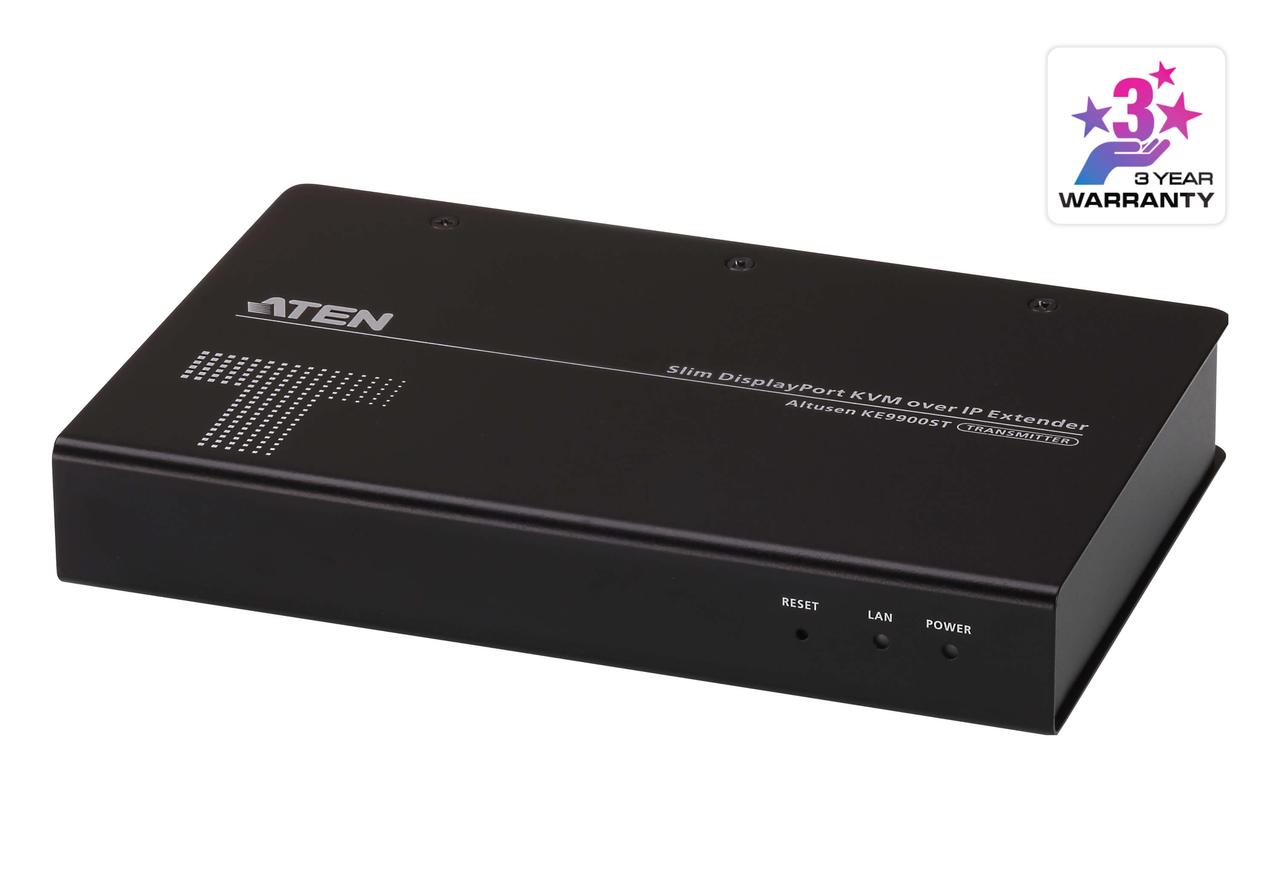 Компактный передатчик для KVM-удлинителя с доступом по IP и поддержкой одного DisplayPort KE9900ST ATEN - фото 1 - id-p108232737