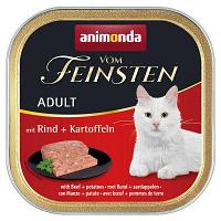 Animonda Vom Feinsten ADULT для кошек с говядиной и картофелем , 100гр