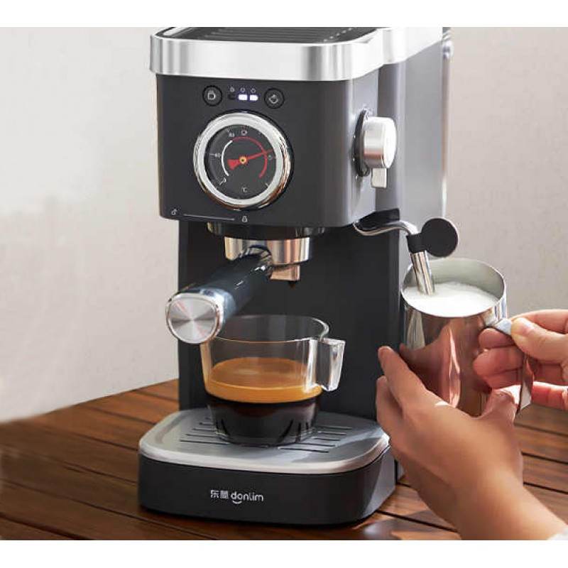 Кофемашина с капуччинатором Xiaomi Donlim Italian Semi-automatic Coffee Machine, DL-6400 Оригинал Арт.7218 - фото 1 - id-p108233587