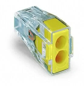 Клемма PUSH WIRE® для соединительных коробок в упаковке(100 штук), 2,5 мм WAGO 773-102 - фото 1 - id-p108233595