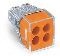 Клемма PUSH WIRE® для соединительных коробок в упаковке (100 штук); 2,5 мм WAGO 773-104