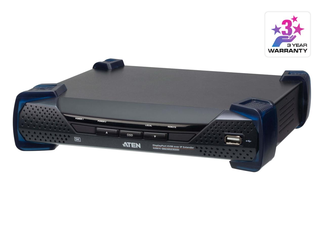 5K DisplayPort KVM-удлинитель с доступом по IP (приемник)  KX9970R ATEN