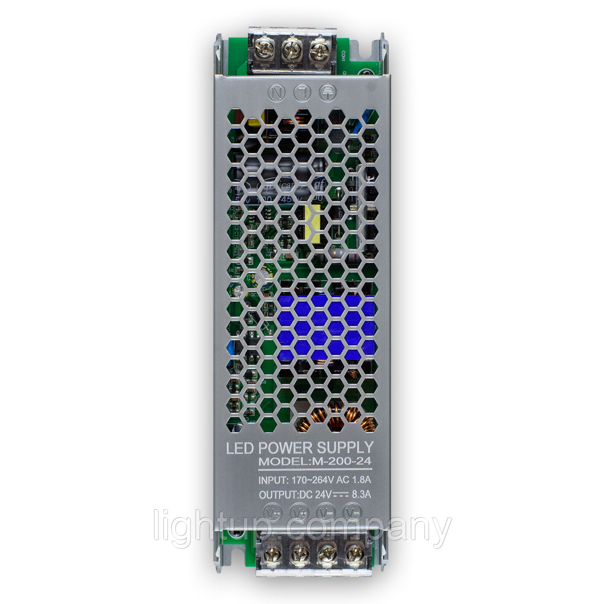 Блок питания 220/24V 8A 200w slim, фото 1