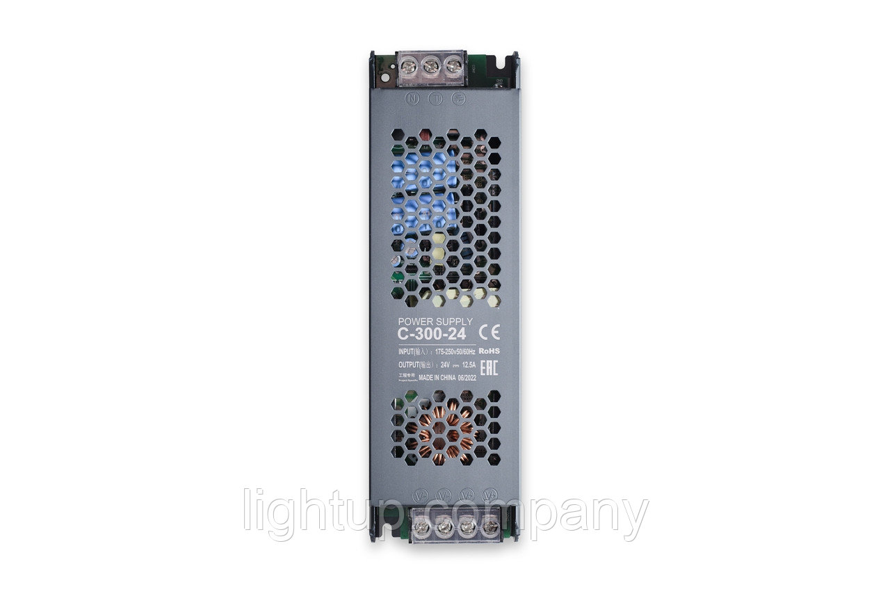 Блок питания 220/24V 12A 300w slim