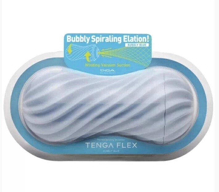 Мастурбатор Tenga Flex Bubbly Blue