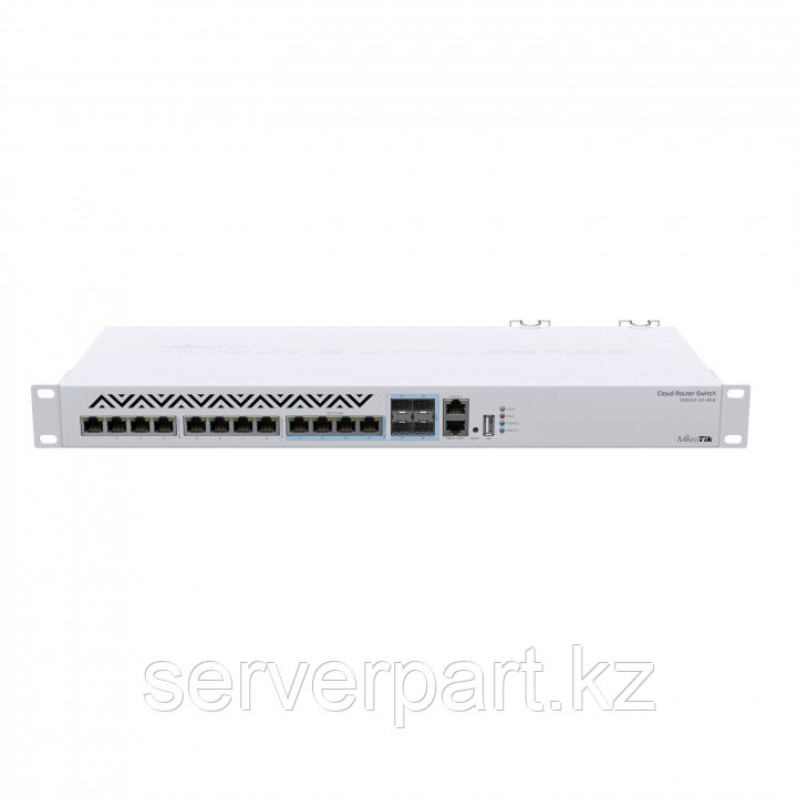 Коммутатор Mikrotik CRS312-4C+8XG-RM/Rack 1U/8x10GbE/4x10GB SFP+