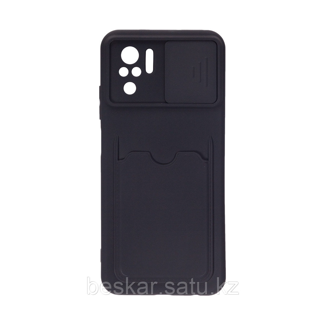 Чехол для телефона XG XG-S076 для Redmi Note 10S Чёрный Card Holder - фото 1 - id-p108242232