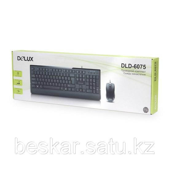 Комплект Клавиатура + Мышь Delux DLD-6075OUB - фото 3 - id-p108238657