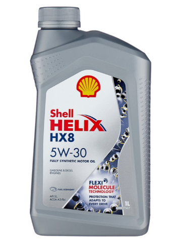 Моторное масло Shell Helix HX8 5W30 1л - фото 1 - id-p107632297