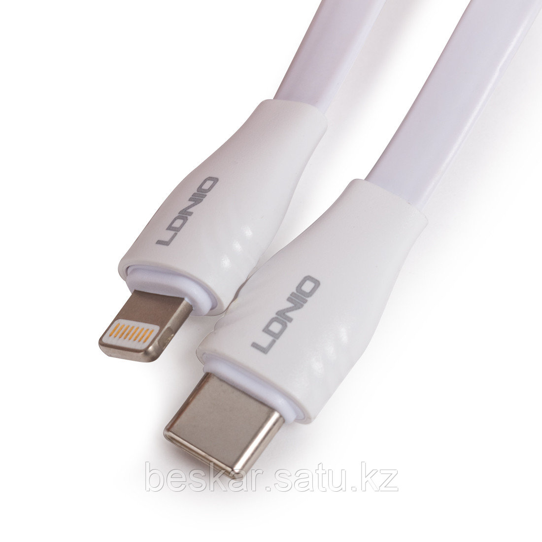 Интерфейсный кабель LDNIO Type-C to Lightning LC131-I 1м 30W Белый - фото 1 - id-p108242846