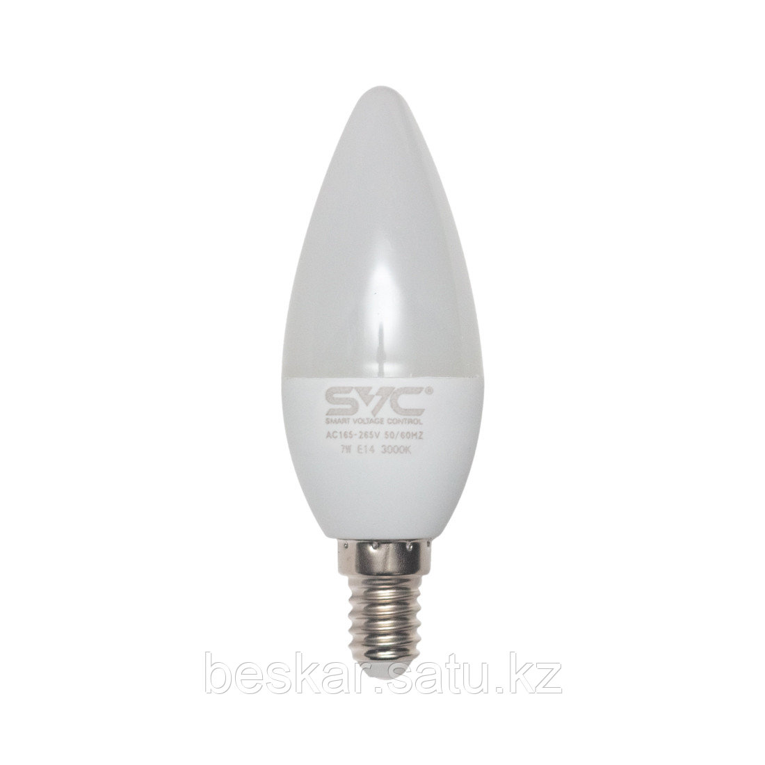 Эл. лампа светодиодная SVC LED C35-7W-E14-3000K, Тёплый - фото 1 - id-p108246886