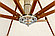 Зонт VILLAGE , 3х3м, квадратный, бежевый, фото 5