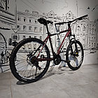 Горный Велосипед Trinx "M136" 19" алюминиевая рама. 26" колеса. Скоростной. Mtb. Бордовый., фото 7