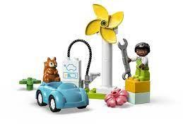 Lego Дупло Ветрогенератор и электромобиль