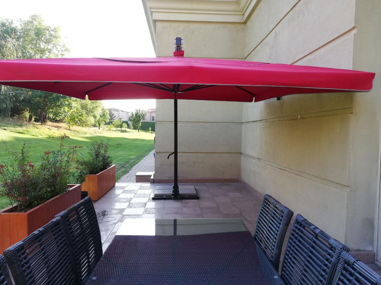 Зонт уличный для кафе на боковой опоре - фото 3 - id-p108250836