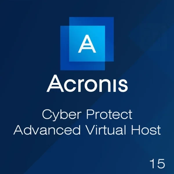 Acronis Cyber Protect Advanced Virtual Host Subscription License, 1 Год - фото 1 - id-p108251597