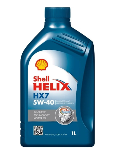 Моторное масло SHELL Helix HX7 5W-40 1L - фото 1 - id-p107632296