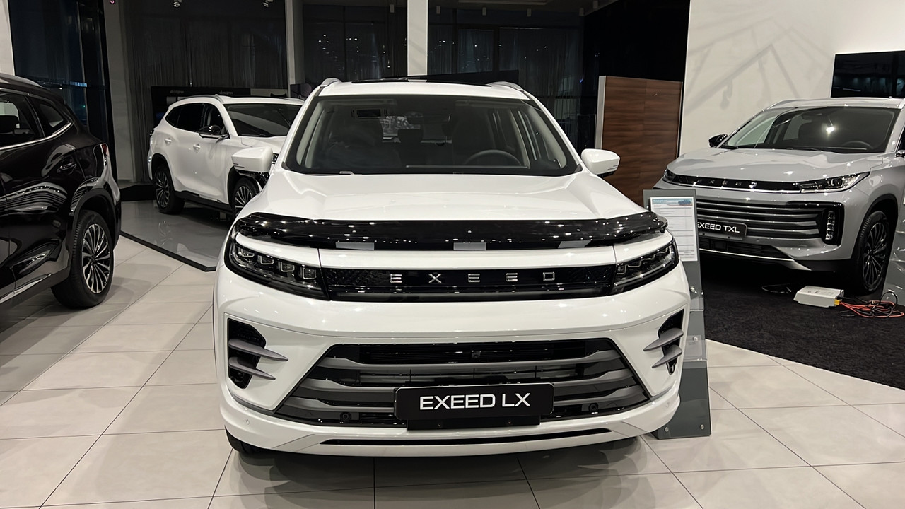 Дефлектор капота для Exeed LX 2019+