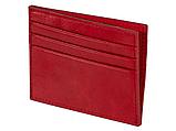 Картхолдер для 6 пластиковых карт с RFID-защитой Fabrizio, красный, фото 4