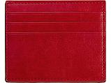 Картхолдер для 6 пластиковых карт с RFID-защитой Fabrizio, красный, фото 6
