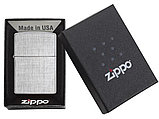 Зажигалка ZIPPO Classic с покрытием Brushed Chrome, латунь/сталь, серебристая, матовая, 38x13x57 мм, фото 5