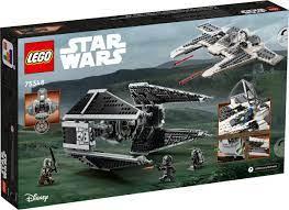Lego Звездные войны Мандалорский клыкастый боец и TIE-перехватчик